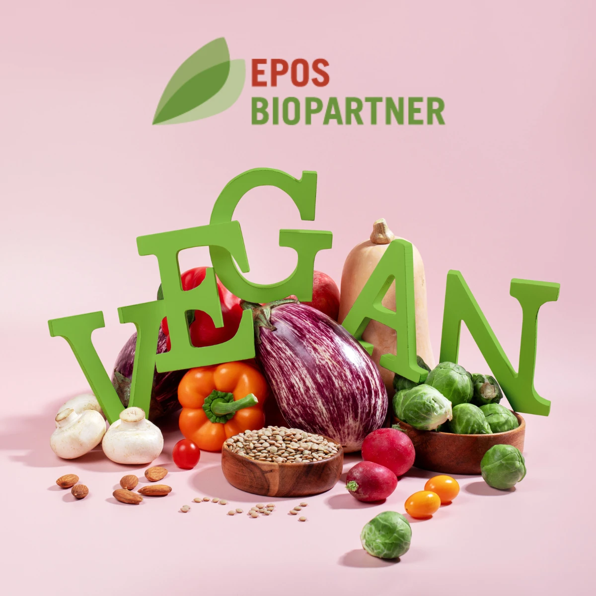 Vegane Genusswelt für die Gastronomie möglich mit EPOS Bio Partner Frischfisch auf Eis - schön dekoriert