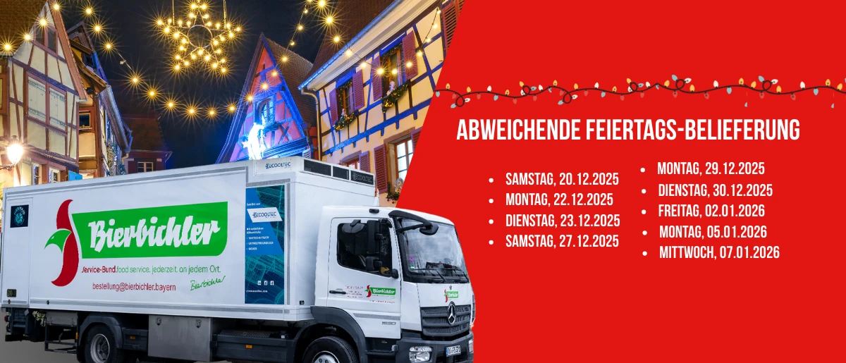 abweichende Feiertagsbelieferungen