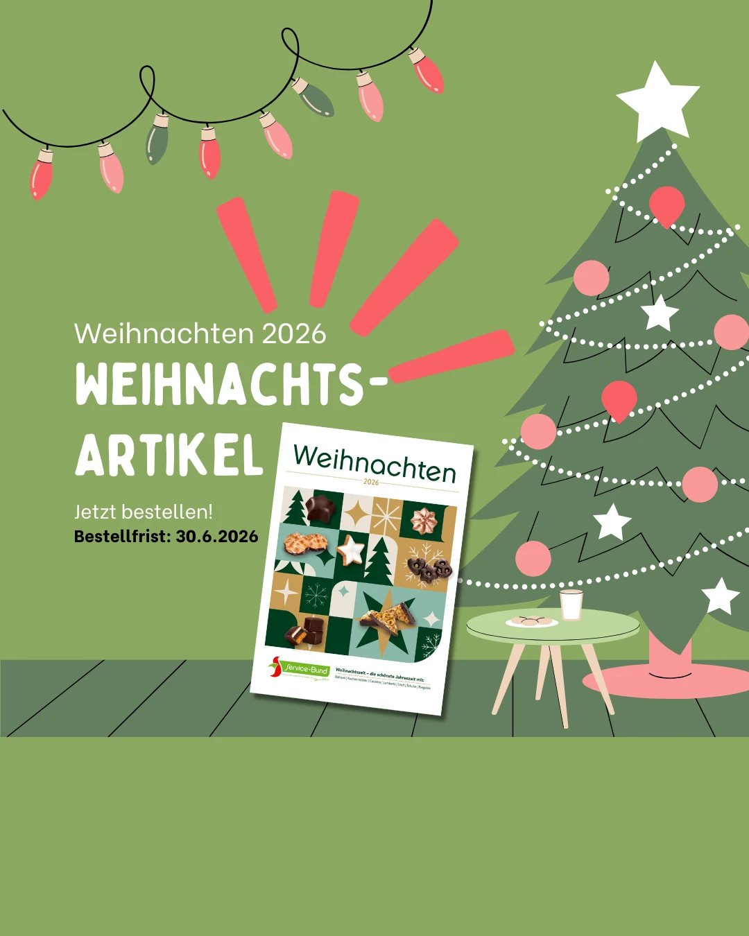 Weihnachtsartikel Vorbestellung 2026