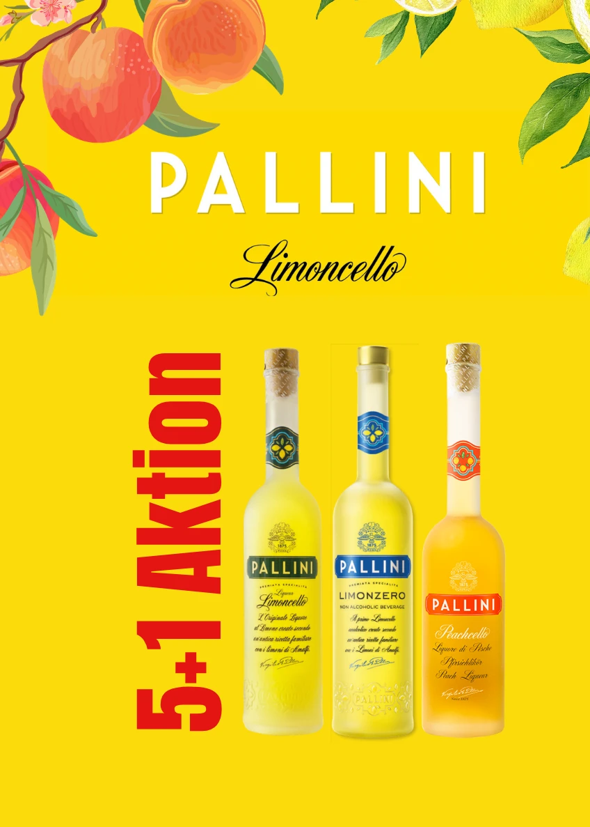 Pallini Aktion 5+1 Ultrafrisches Obst und Gemüse vom Gemüsbau Steiner - jetzt bestellen
